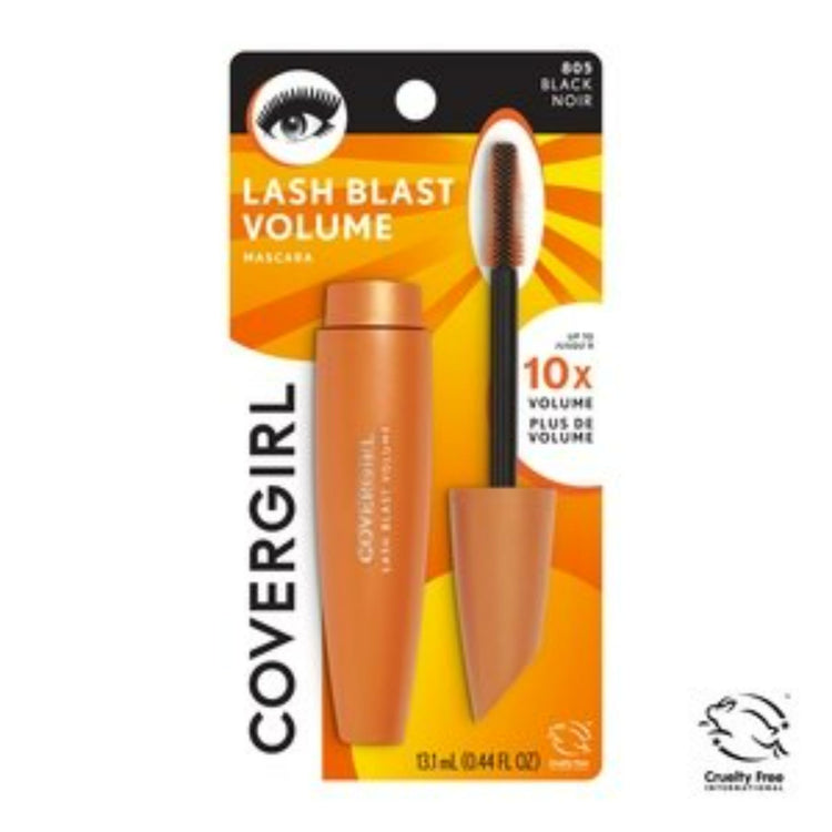Get that ultimate big-lash look with Covergirl Lash Blast Volume Mascara. This volume-boosting mascara instantly gives lashes ten times more volume than bare lashes. Pro-tip: Pair with Covergirl Perfect Point Plus Eyeliner for extra contrast that brings your eyes out even more.