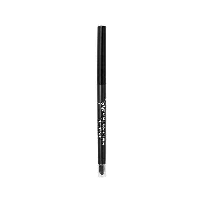 This Covergirl Perfect Point Plus Ink Gel Eye Pencil glides like gel and stays on like ink with a clean, vegan formula that's infused with vitamin E and ceramide. Formulated without paraben, talc, mineral oil, and fragrance, the highly pigmented matte and shimmery gel eyeliner shades provide instant color payoff. Easy