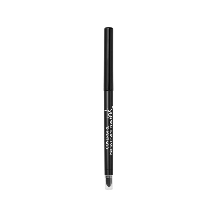 This Covergirl Perfect Point Plus Ink Gel Eye Pencil glides like gel and stays on like ink with a clean, vegan formula that's infused with vitamin E and ceramide. Formulated without paraben, talc, mineral oil, and fragrance, the highly pigmented matte and shimmery gel eyeliner shades provide instant color payoff. Easy