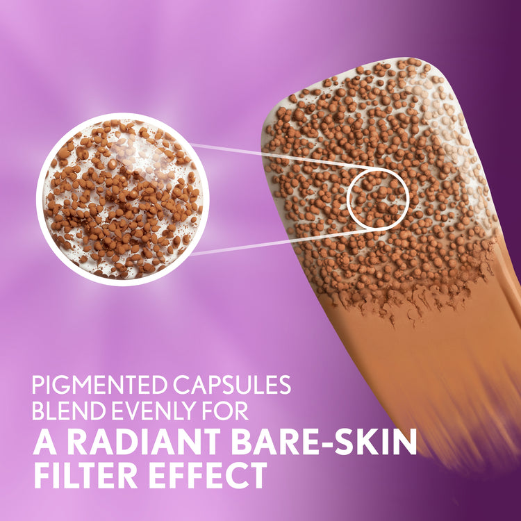 Covergirl Simply Ageless Skin Perfector Essence Foundation, Tinted Skin Perfector, Skincare Makeup Hybrid, Sheer Tint, Radiant Finish, Skin-Like Finish, Vegan Formula, 1.05oz