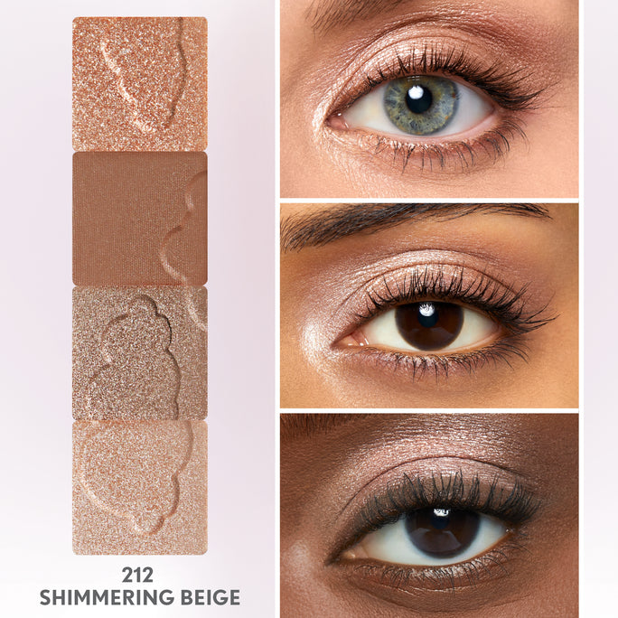 Soft as a cloud, with COVERGIRL Clean Fresh Clean Color Eyeshadow what you see is exactly what you get. Universally flattering, this eyeshadow boasts 3 different finishes that glide effortlessly onto your skin in one swift swipe. The sky is the limit with these matte, metallic and shimmer shades!