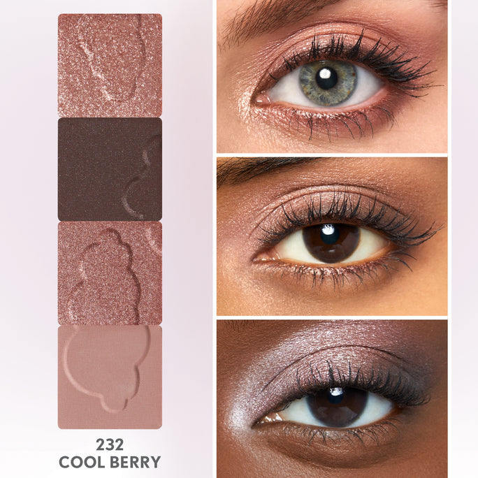 Soft as a cloud, with COVERGIRL Clean Fresh Clean Color Eyeshadow what you see is exactly what you get. Universally flattering, this eyeshadow boasts 3 different finishes that glide effortlessly onto your skin in one swift swipe. The sky is the limit with these matte, metallic and shimmer shades!
