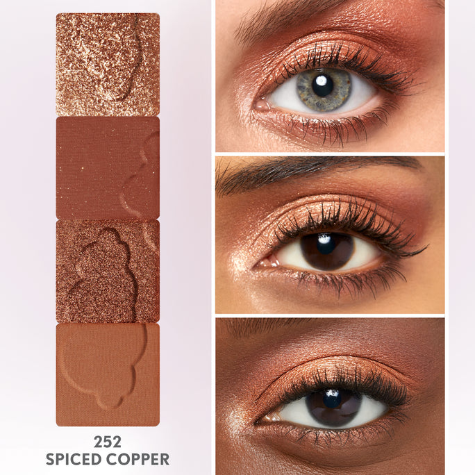 Soft as a cloud, with COVERGIRL Clean Fresh Clean Color Eyeshadow what you see is exactly what you get. Universally flattering, this eyeshadow boasts 3 different finishes that glide effortlessly onto your skin in one swift swipe. The sky is the limit with these matte, metallic and shimmer shades!