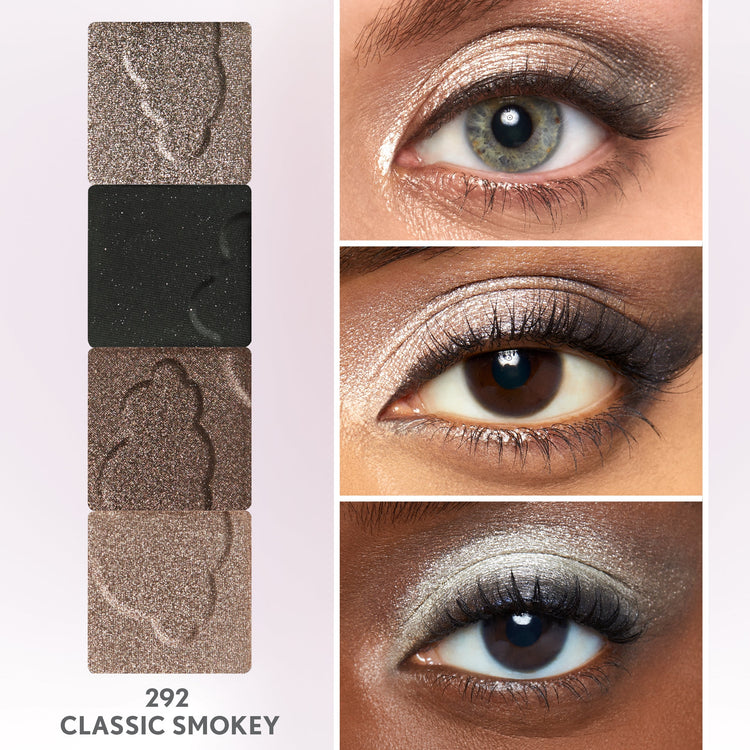 Soft as a cloud, with COVERGIRL Clean Fresh Clean Color Eyeshadow what you see is exactly what you get. Universally flattering, this eyeshadow boasts 3 different finishes that glide effortlessly onto your skin in one swift swipe. The sky is the limit with these matte, metallic and shimmer shades!