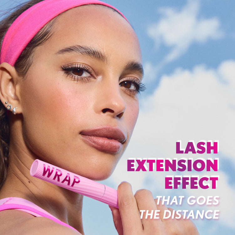 Go the distance with the high-performance COVERGIRL Eye Enhancer Wrap Tubing Mascara. Get a lash extension effect that is clump-free, flake-free and smudge-proof for up to 30 hours. Ultra-stretch, lightweight tubes wrap lashes for instant definition, extended length and lift. Formula is sweat- and waterproof yet remove