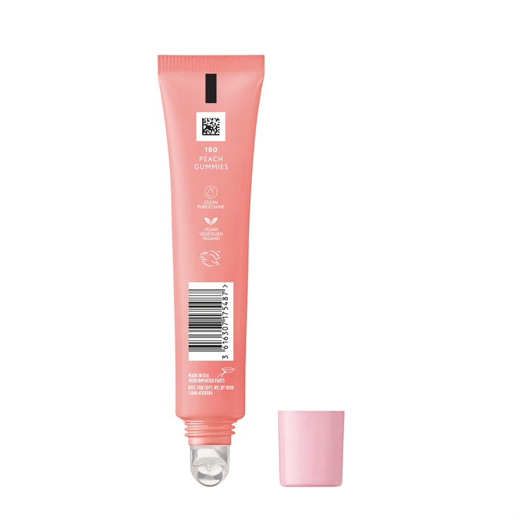 Get squishy hydration and bouncy shine with Clean Fresh Squishy GlazeTM Lip Butter Balm. This tinted glaze bursting with irresistibly squishy flavor delivers up to 9 hours of hydration. Lips look fuller, plump and supple smooth. The buttery formula, infused with Essential Fatty Acids, Hyaluronic Acid, Shea Butter, and