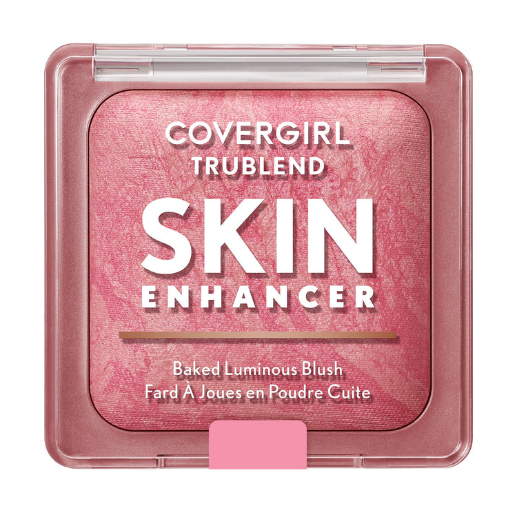Get cheeky with the TruBlend Skin Enhancer Baked Luminous Blush. Swirled with two shades for unique, multidimensional, high-impact pop and a luminous finish. Baked with Hyaluronic Acid and White Rose Extract to help hydrate and soothe skin. Available in 4 shades.