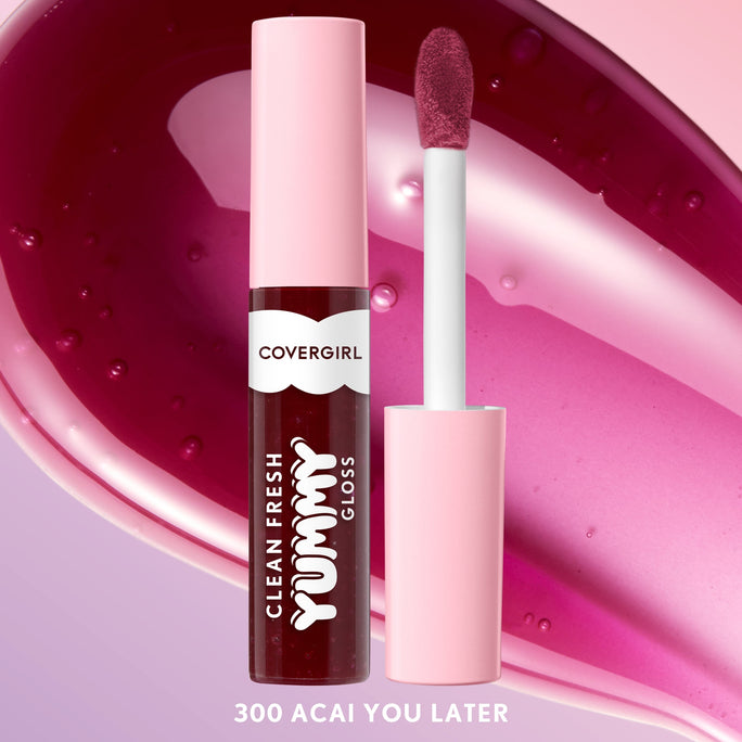 Uncover the secret to supple, scrumptious lips in a single swipe with Covergirl Clean Fresh Yummy Gloss. Infused with naturally derived antioxidants and hyaluronic acid for instant hydration, this Covergirl lip gloss makes your pout feel nourished, fuller and healthier. Cruelty- and gluten-free, the vegan formula of ou
