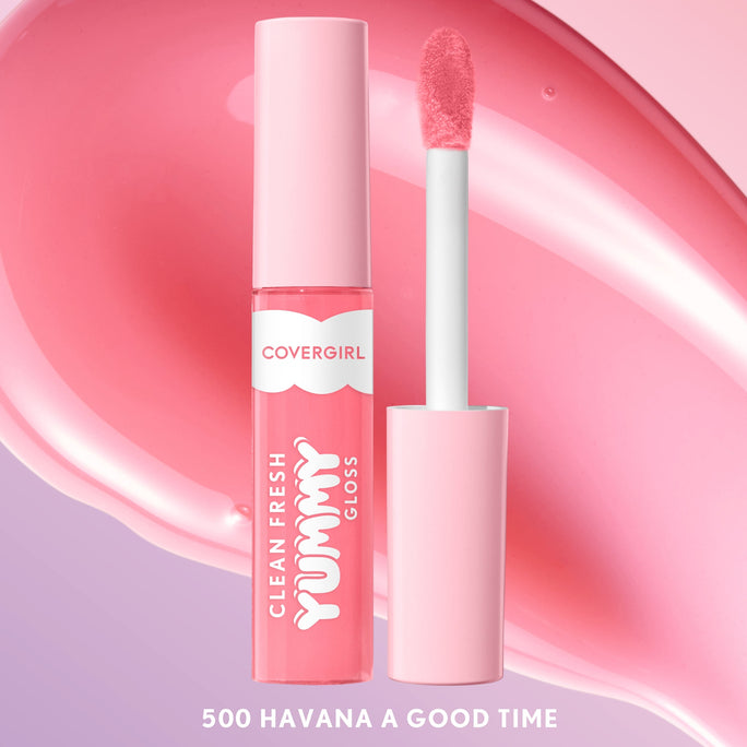 Uncover the secret to supple, scrumptious lips in a single swipe with Covergirl Clean Fresh Yummy Gloss. Infused with naturally derived antioxidants and hyaluronic acid for instant hydration, this Covergirl lip gloss makes your pout feel nourished, fuller and healthier. Cruelty- and gluten-free, the vegan formula of ou