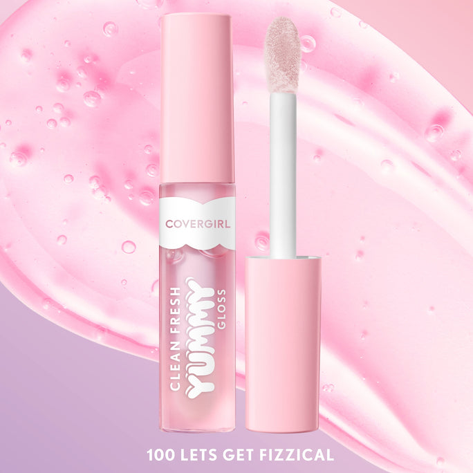 Uncover the secret to supple, scrumptious lips in a single swipe with Covergirl Clean Fresh Yummy Gloss. Infused with naturally derived antioxidants and hyaluronic acid for instant hydration, this Covergirl lip gloss makes your pout feel nourished, fuller and healthier. Cruelty- and gluten-free, the vegan formula of ou