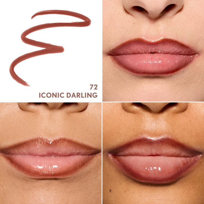 Non-drying, lightweight buildable lipstain that stays put, doesn’t feel tight and feels fresh all day. In just 1 swipe, color glides on smooth and precision pen allows for an effortless application. Try this stain as a lip liner for your perfect lip combo look.