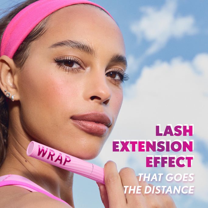 Go the distance with the high-performance COVERGIRL Eye Enhancer Wrap Tubing Mascara. Get a lash extension effect that is clump-free, flake-free and smudge-proof for up to 30 hours. Ultra-stretch, lightweight tubes wrap lashes for instant definition, extended length and lift. Formula is sweat- and waterproof yet remove