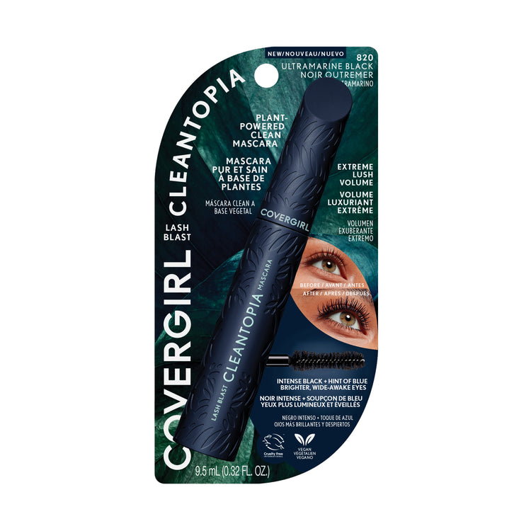 The Covergirl Lash Blast Cleantopia Mascara is the brand’s first plant-powered clean vegan mascara formulated with 100% cellulose plant fibers. Its clean, vegan formula is made with 72% natural origin ingredients and infused with aloe leaf extract, ceramide and sustainably sourced rainforest maracuja oil. The hourglass