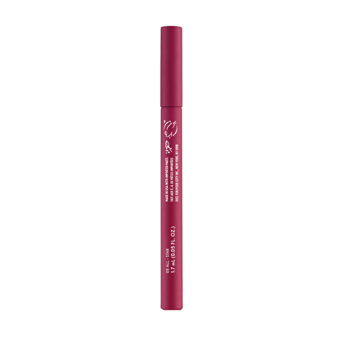 Non-drying, lightweight buildable lipstain that stays put, doesn’t feel tight and feels fresh all day. In just 1 swipe, color glides on smooth and precision pen allows for an effortless application. Try this stain as a lip liner for your perfect lip combo look.