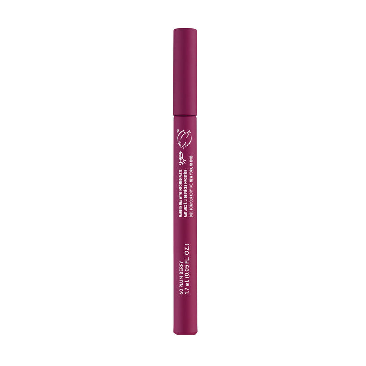 Non-drying, lightweight buildable lipstain that stays put, doesn’t feel tight and feels fresh all day. In just 1 swipe, color glides on smooth and precision pen allows for an effortless application. Try this stain as a lip liner for your perfect lip combo look.