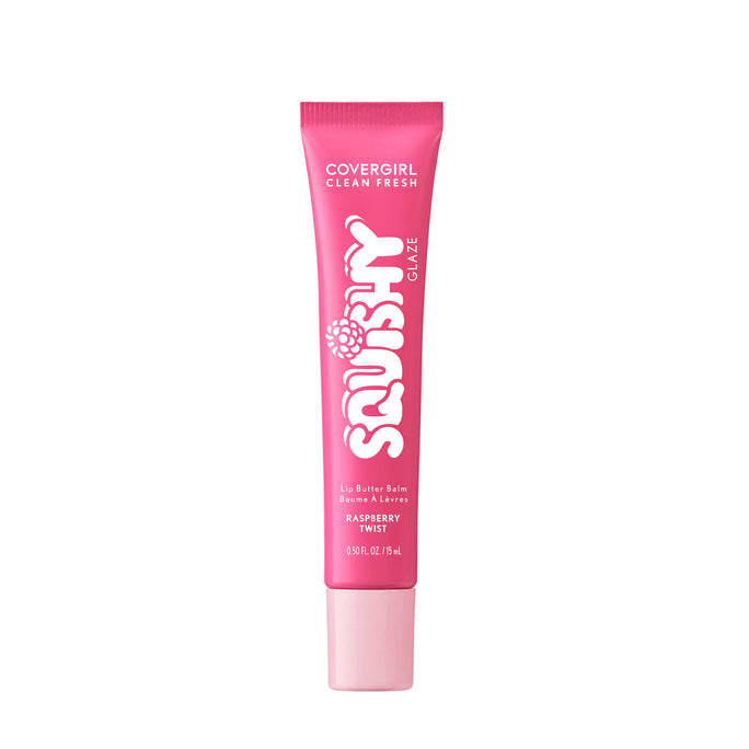 Get squishy hydration and bouncy shine with Clean Fresh Squishy GlazeTM Lip  Butter Balm. This tinted glaze bursting with irresistibly squishy flavor delivers up to 9 hours of hydration. Lips look fuller, plump and supple smooth. The buttery formula, infused with Essential Fatty Acids, Hyaluronic Acid, Shea Butter, and