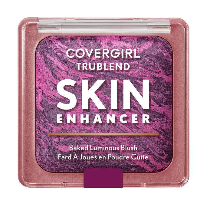 Get cheeky with the TruBlend Skin Enhancer Baked Luminous Blush. Swirled with two shades for unique, multidimensional, high-impact pop and a luminous finish. Baked with Hyaluronic Acid and White Rose Extract to help hydrate and soothe skin. Available in 4 shades.