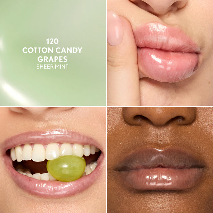 Get squishy hydration and bouncy shine with Clean Fresh Squishy GlazeTM Lip  Butter Balm. This tinted glaze bursting with irresistibly squishy flavor delivers up to 9 hours of hydration. Lips look fuller, plump and supple smooth. The buttery formula, infused with Essential Fatty Acids, Hyaluronic Acid, Shea Butter, and